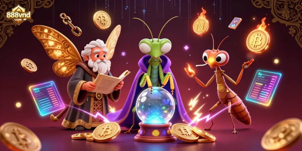 Experience the thrills of 888vnd com with interactive elements and vibrant casino scenes.